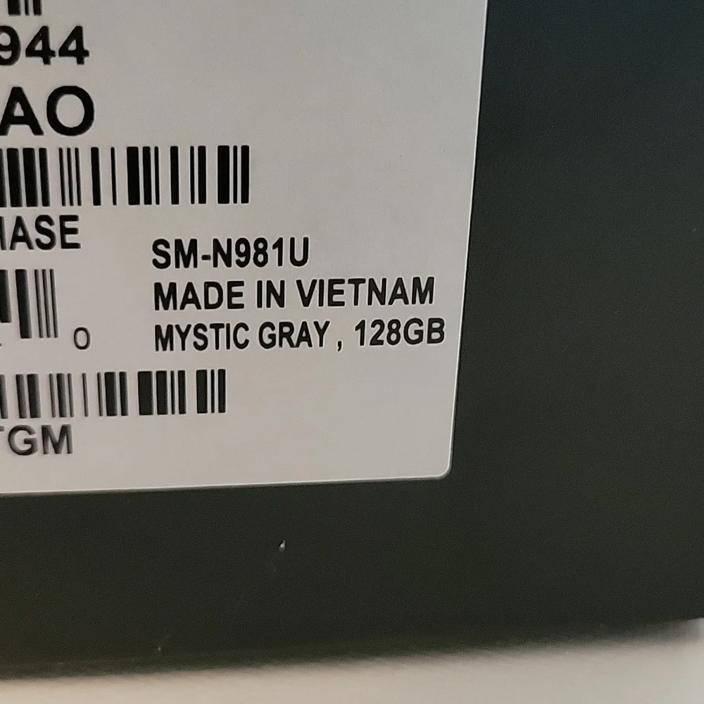 Samsung Galaxy Note20 56 Verizon Smartphone - Picture 3 of 7